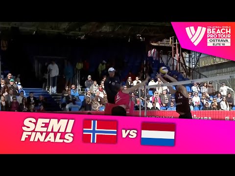Mol, A./Sørum, C vs. Brouwer/Meeuwsen - Semi-Final Highlights Ostrava 2022 #BeachProTour
