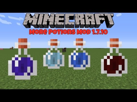 Unbelievable New Potions in Minecraft 1.7.10 Mod