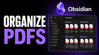 How To Organize PDFs In Obsidian [Full Guide]