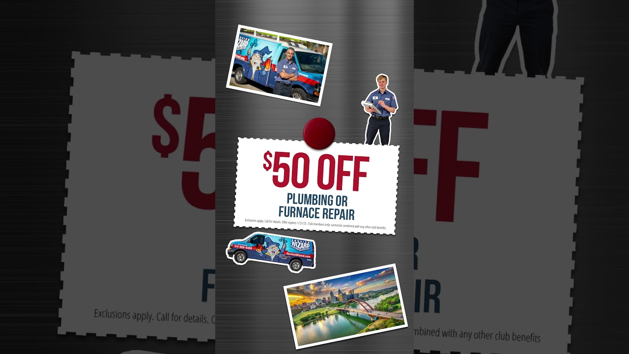 $50 off Plumbing or Furnace Repair 💧🔥 | This is the year to check off those home repair boxes 🏠