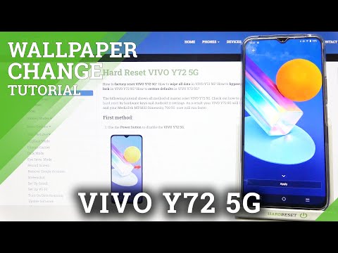 Vivo Y72 5G - All Default Wallpapers Review
