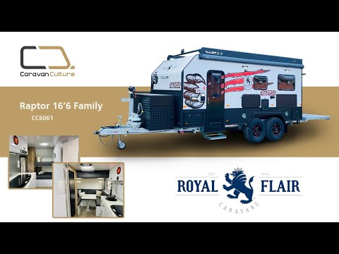 2021 Royal Flair Raptor 16'6 Family Caravan (CC6061)