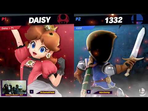 TnTr #15 - MrGameN'Wak (Peach) vs Warchomp (Sephiroth, Mii Swordfighter) - Winner's Round 1
