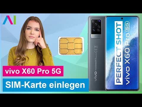 Vivo X60 Pro - SIM-Karte einlegen • 🂠 • 📲 • 📡 •