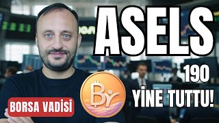 ASELSAN’da 190 Desteği Yine Çalıştı! Ralli Devam mı, Dinlenme mi?