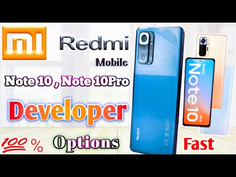 Redmi note10 and note 10pro new developer option |redmi note 10 note10pro enable & disable developer