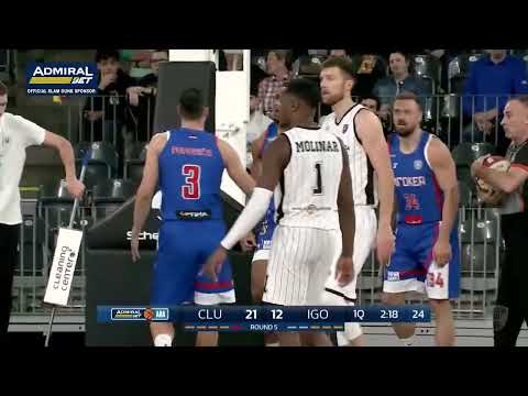 Dunk by Nighael Ceaser (U-BT Cluj-Napoca – Igokea m:tel, 1.1.2025)