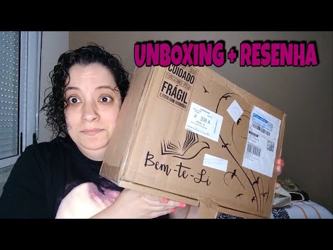 UNBOXING BENTELI + RESENHA TEMPO ESTRANHO