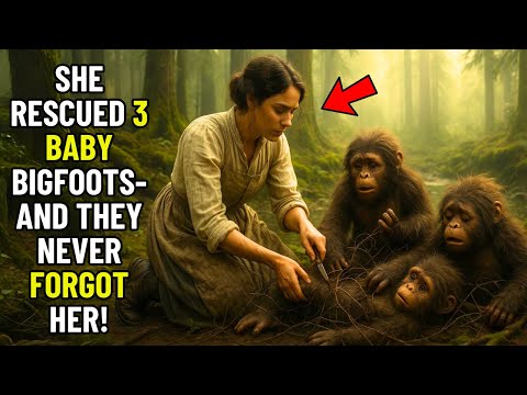 She Rescued 3 Baby Bigfoots — What They Did for Her Years Later Was Unbelievable