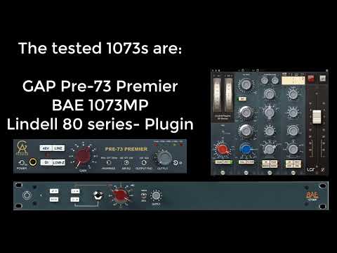 Comparison - BAE 1073MP VS. Golden Age Project PRE-73 Premier