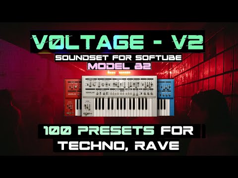 Softube MODEL 82 - MODERN ANALOG PRESETS for Techno, Rave, Electronica - VOLTAGE [V2] [100 Sounds]