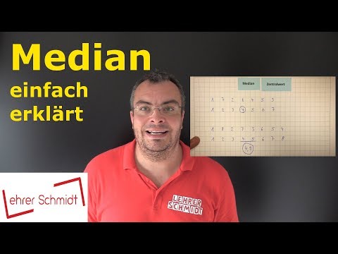 Median - simply explained | Mathematics | Lehrerschmidt