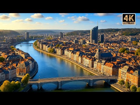 [4K] Liège Tour | A Belgian City Full of Surprises