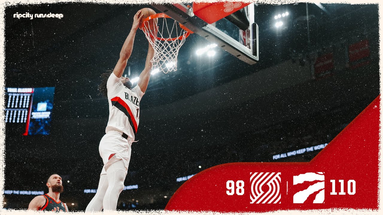 Portland Trail Blazers vs Toronto Raptors | January 23rd, 2026