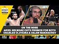 Ariel Helwani Cuts Post-Fight Promos for Charles Oliveira, Islam Makhachev - MMA Fighting
