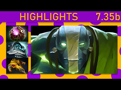 ⭐Earth Spirit 15+ Kills! Mid Highlights 7.35b - Dota 2 Top MMR
