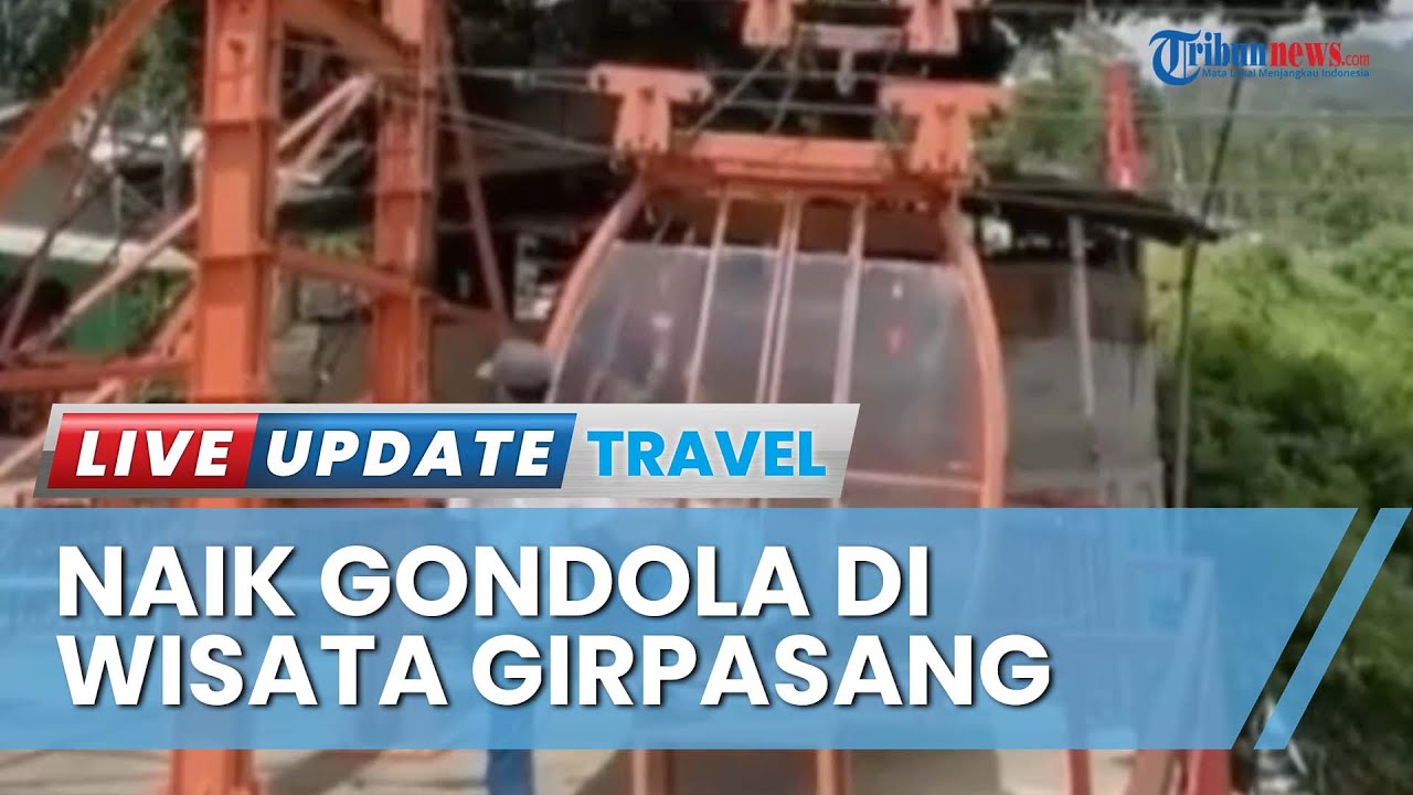 Girpair Klaten menawarkan wahana gondola yang seru di ketinggian lebih dari 15 meter