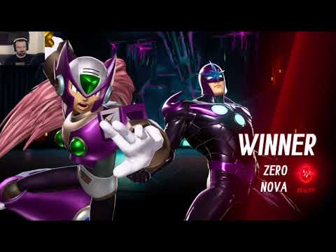 Marvel vs. Capcom Launch MP pt72 - vs. Zero/Nova