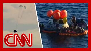 NASA's Artemis II crew splashes down off San Diego after 10-day lunar flyby