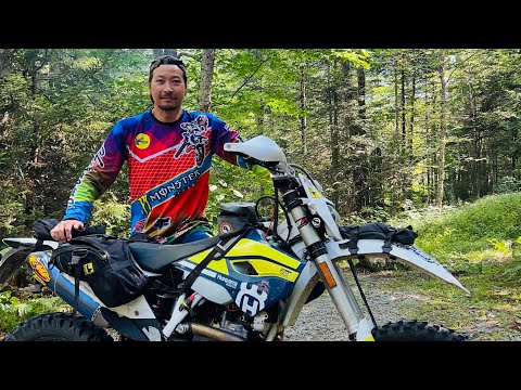 Husquvarna 501 Enduro Ducati Desert X Honda XR650L North East BDR session 2-3 