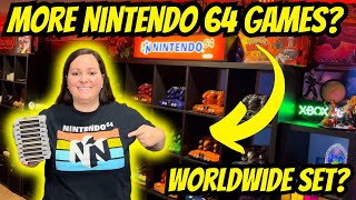 COMPLETING A WORLD WIDE Nintendo 64 Set! I Found More GAMES!