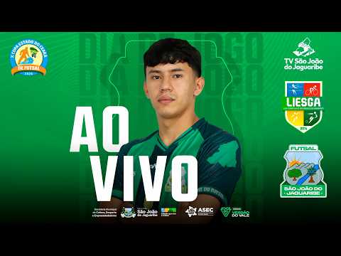 Copa Estado do Ceará de Futsal 2026 | São Gonçalo x São João do Jaguaribe | Quartas Ida | Ao Vivo