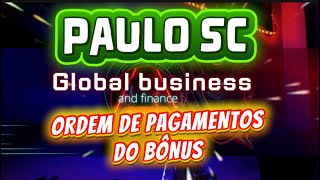 PAULO SC ORDEM DE PAGAMENTOS DO BÔNUS 