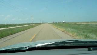 preview picture of video 'Route 66 - Texas southern Frontage Road westbound'