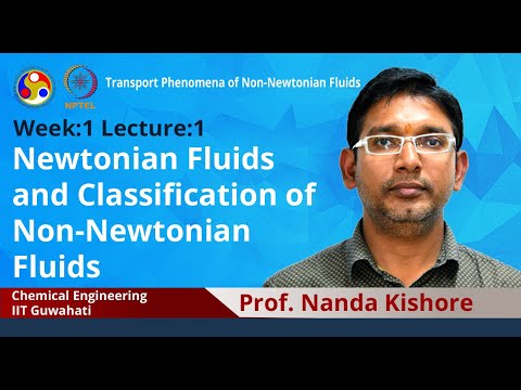 Transport Phenomena of Non Newtonian Fluids Intro Video