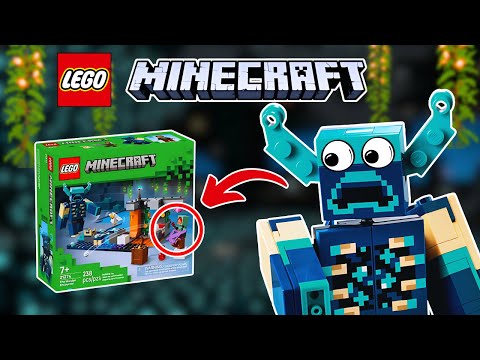 This Lego Minecraft Set Makes NO SENSE...| The Warden Encounter Set 21274 Review