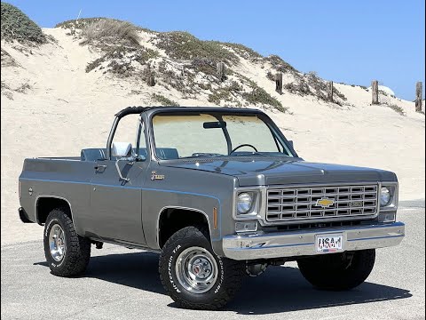 1975 Chevrolet K5 Blazer Custom Deluxe