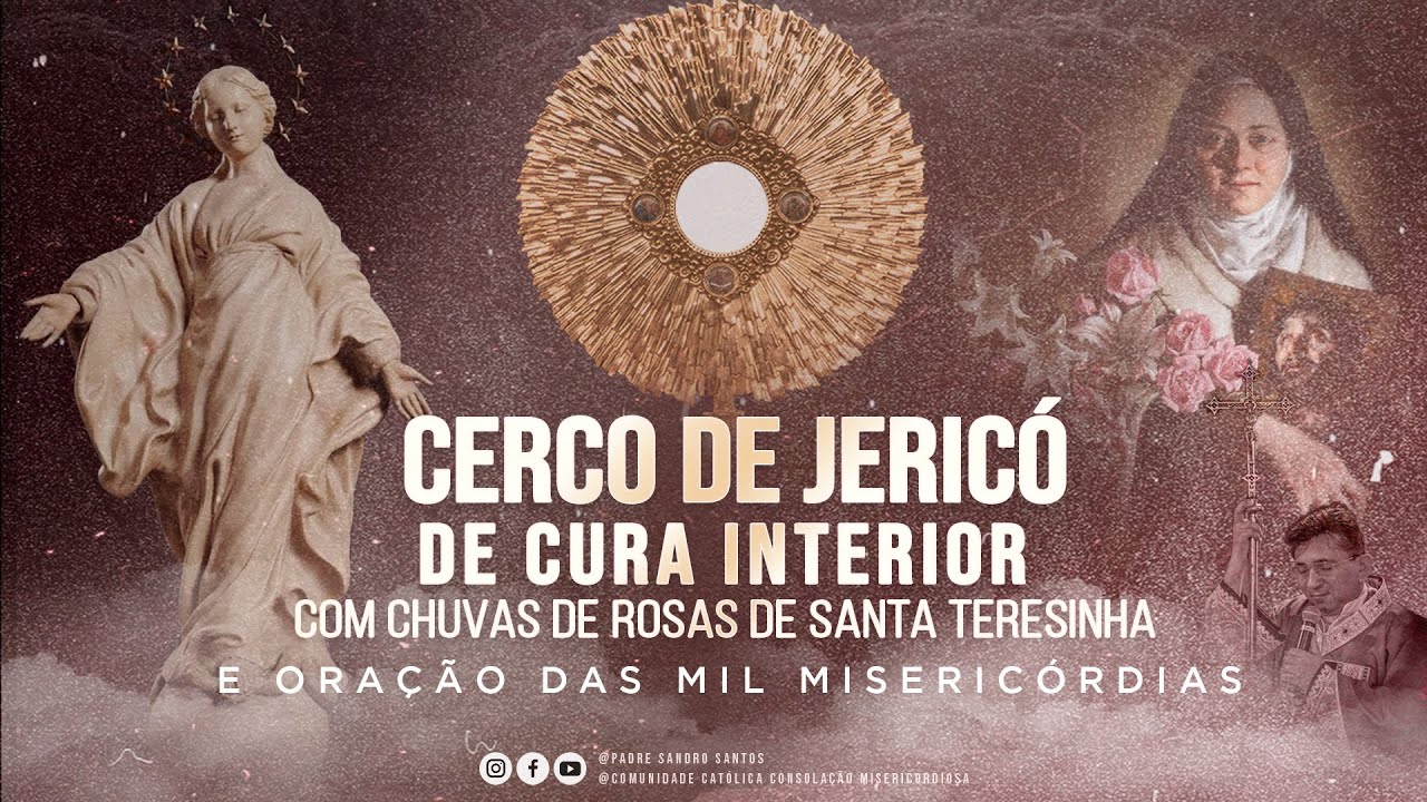 CLAMANDO UMA CHUVA DE ROSAS E MIL MISERICÓRDIAS  | 19 DE OUTUBRO | Padre Sandro Santos