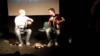 Bodhrán duett: Martin O'Neill and Cormac Byrne, Craiceann Bodhran Festival 2012