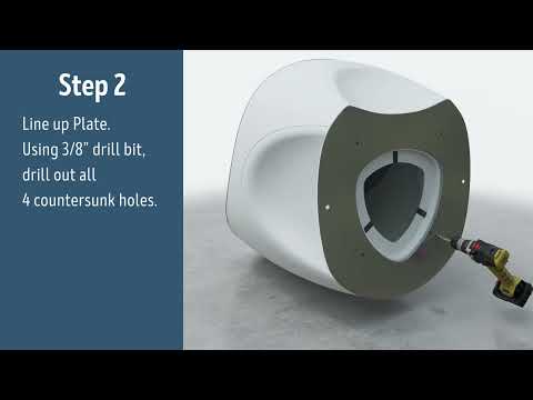 Installation Instructions – Summit Bolt Down Plates – Accent Chair