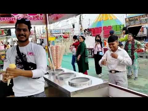 Aaj hum gye Rohini family fair| Uday ne lii Turkish ice cream 🍦🍨| full enjoy 🥰