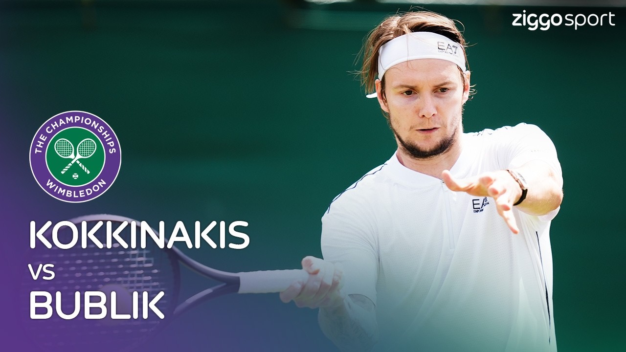 WAT EEN ONGEKEND SPANNENDE POT WEER!! 😱🥵 | Kokkinakis vs Bublik | Wimbledon 2026