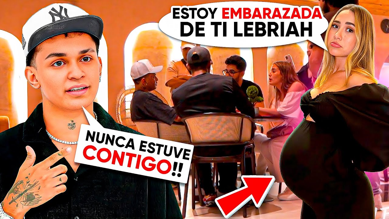 LA BROMA MÁS PESADA A LEBRIAH: ¡PRUEBA DE EMBARAZO Y FINAL TERRIBLE!😱