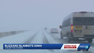 Iowa weather: I-80 closure expands as blizzard conditions worsen, I-35 remains closed north of Ames