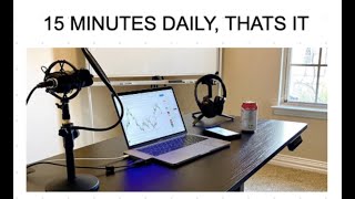 How i do my simple forex analysis in 15 minutes everyday, full breakdown