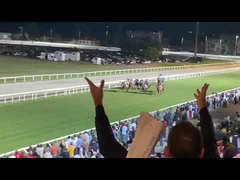 L'urlo delle Bettole per l'arrivo del 70° Gran Premio Città di Varese vinto da Caterpillar