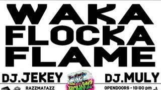 WAKA FLOCKA & DJ ACE live concert in BARCELONA SUMMER 2013 STREETS TV (Radio Show)HQ