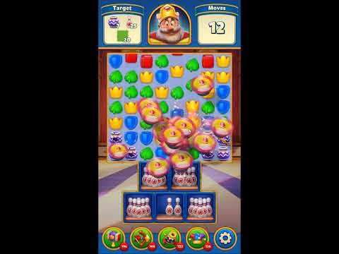 Royal Match Level 3283 - NO BOOSTERS GAMEPLAY 👑 | SKILLGAMING ✔️