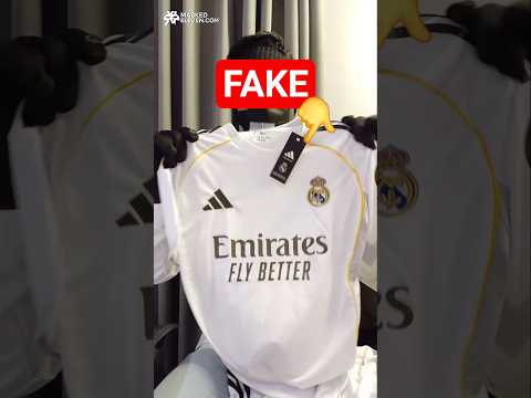 chatgpt Fake vs Real football jersey ? #football