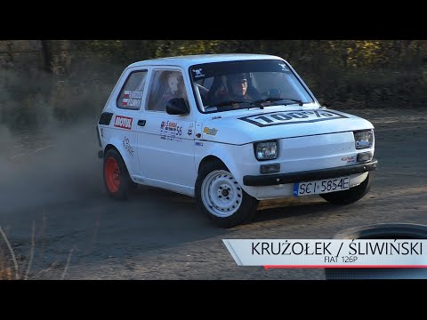 KRUŻOŁEK Miłosz / ŚLIWIŃSKI Mirosław - Fiat 126P | 5 RUNDA RALLY PARK CUP 2021
