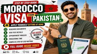 How To Apply Morocco Visit Visa From Pakistan 2026 | Complete Step By Step Guide