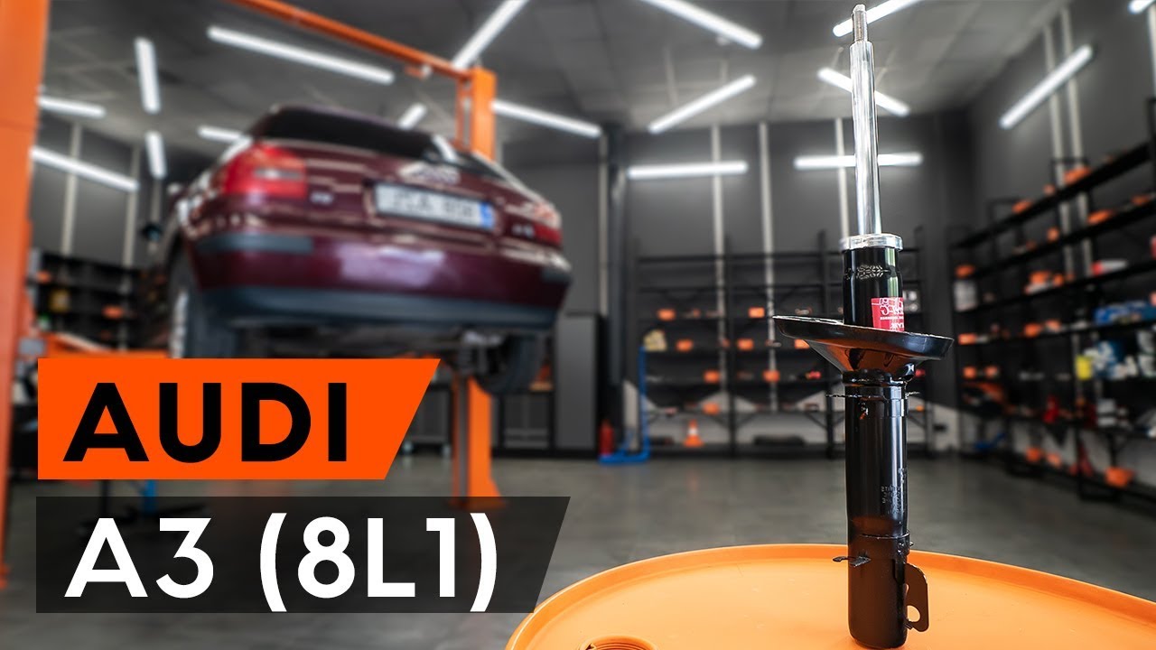 Como mudar kit de suspensão da parte dianteira em Audi A3 8L1 - guia de substituição