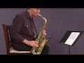 Jazz Saxophone with Eric Marienthal: Advanced Blues Solo (alto)