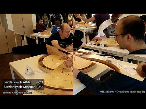 VII. Crokinole OB - Berzlánovich Attila vs Berzlánovich Krisztián