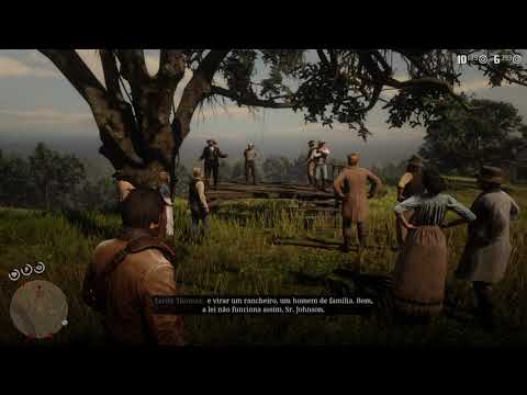 Red Dead Redemption 2 Saving Mark Johnson from hanging