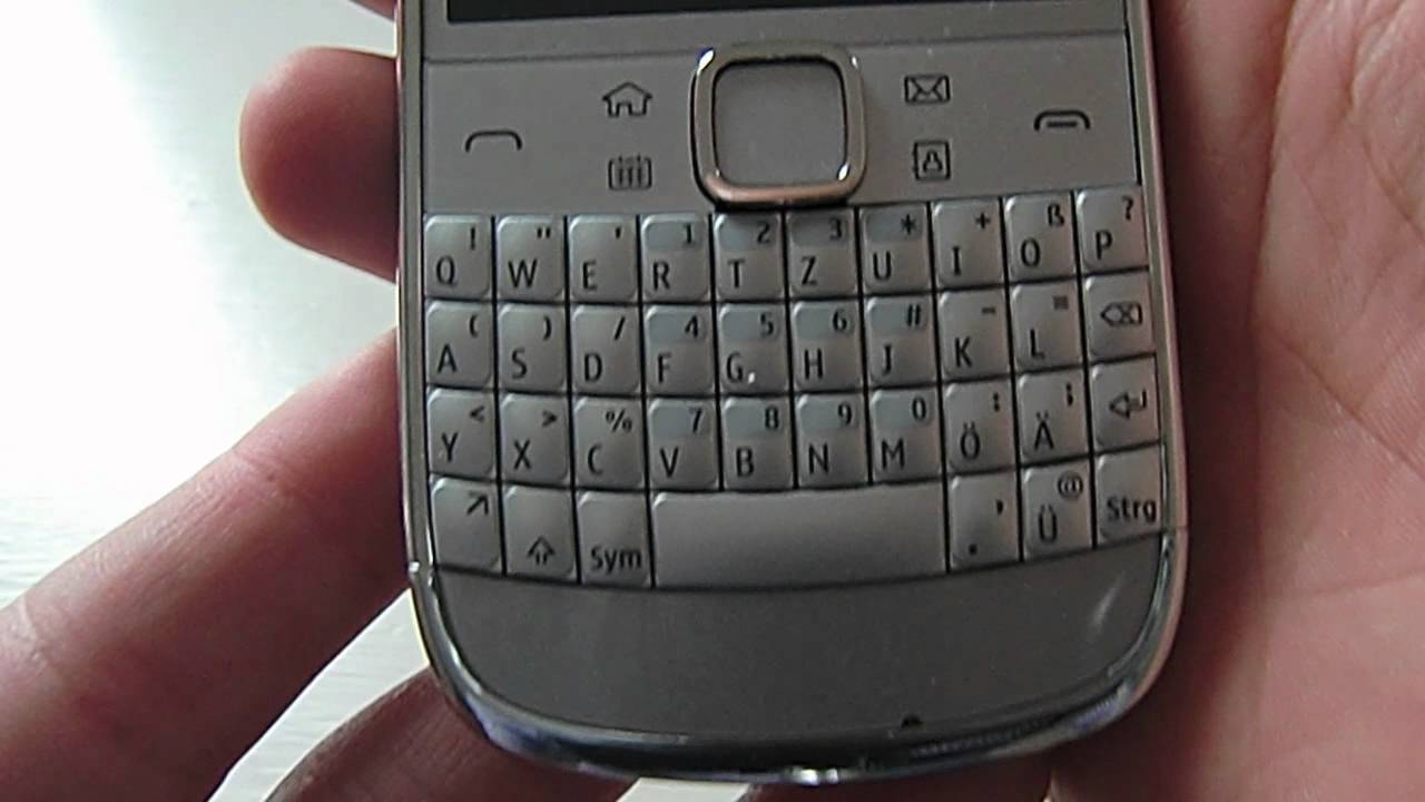 Nokia E6 Unboxing